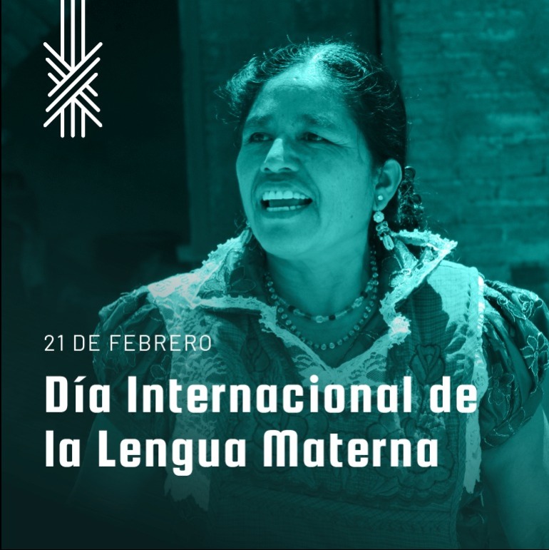 Día Internacional de la Lengua Materna — mujer indígena hablante